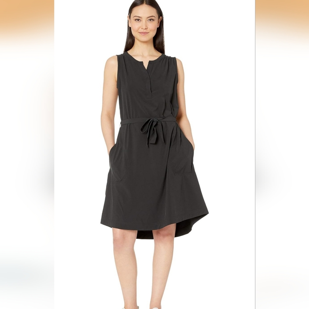 Royal Robbins Women's Spotless Traveler Tank Dress Black
